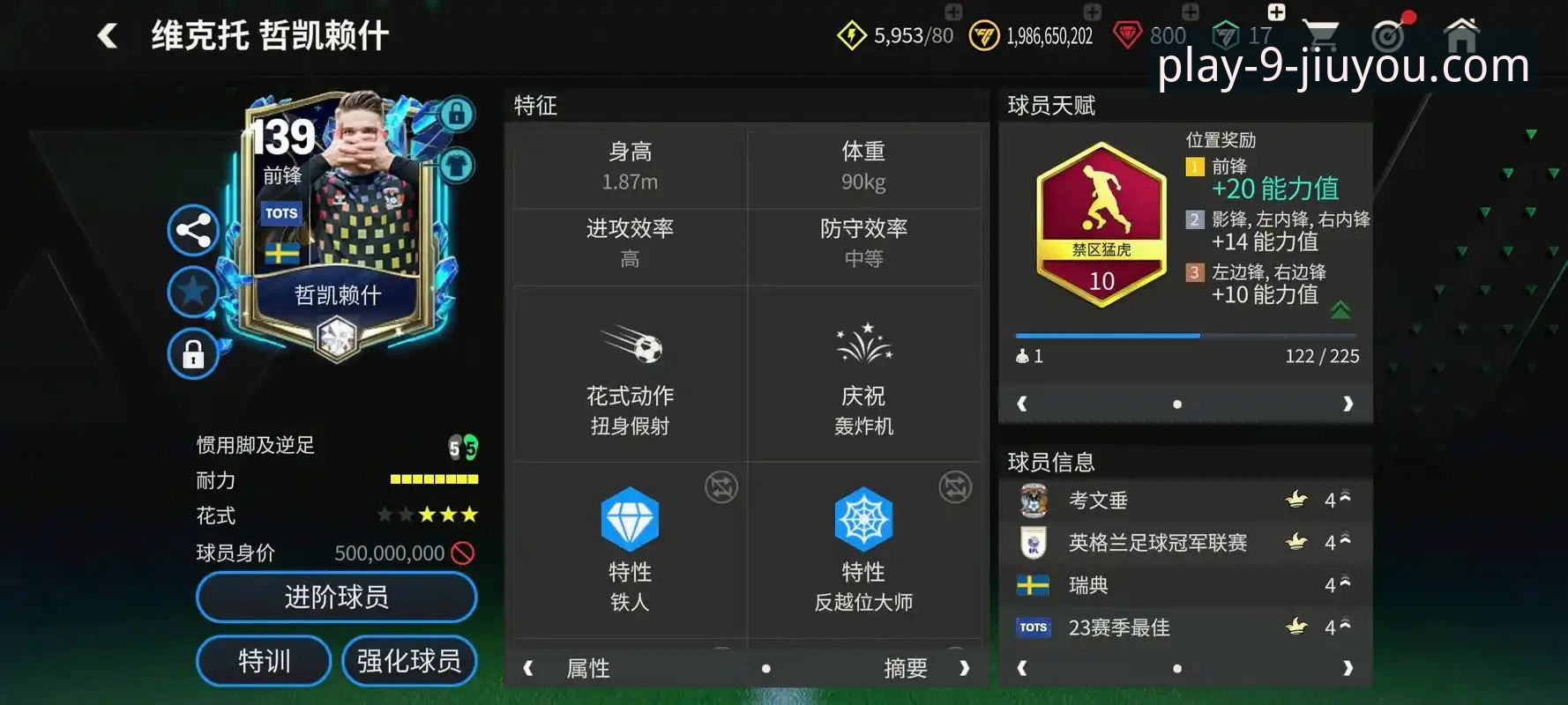 九游掌上娱乐 哲凯赖什首季20球数据解读 - 九游游戏中心赛事分析教程